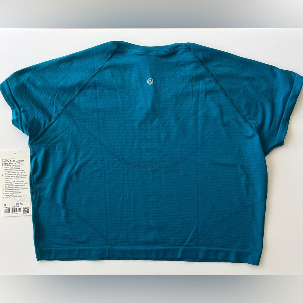 Lululemon Swiftly Tech Cropped Short-Sleeve Shirt 2.0
Size 4, 8, 14 - Picture 4 of 4